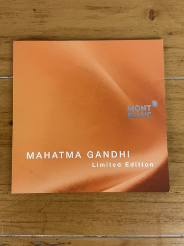 Montblanc mahatma gandhi - montblanc,