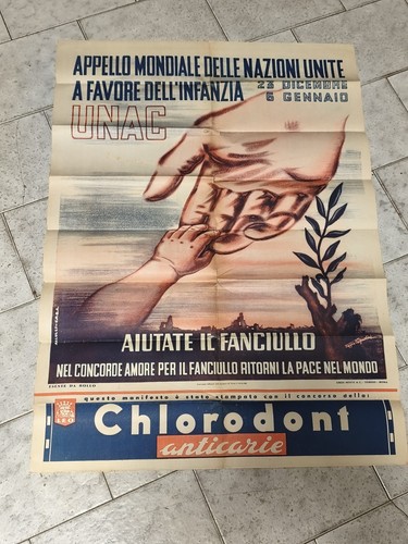 Manifesto originale epoca 1948 - manifesto,