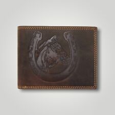 Portafoglio In Pelle Marrone