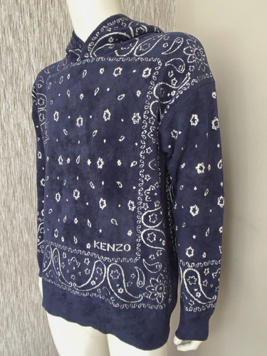 Felpa con cappuccio kenzo - cappuccio, blu