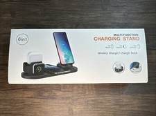 Stazione di Ricarica Wireless Multifunzione 6 in 1 Dock - Apple Watch, AirPods, Telefono