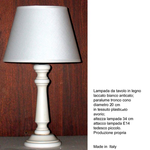Lampada tavolo comodino - tavolo, h34