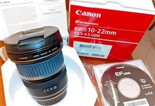 Canon  EF-S 10 - 22 mm F/3.5-4.5 USM Ultrasonico Lens - Made In Japan - 