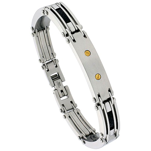 Uomo acciaio inox bracciale - inox, id