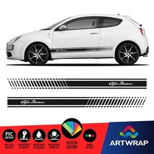 Coppia adesivi Sticker Fasce