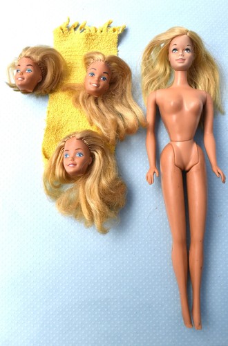 Lotto malibu barbie testa - malibu,