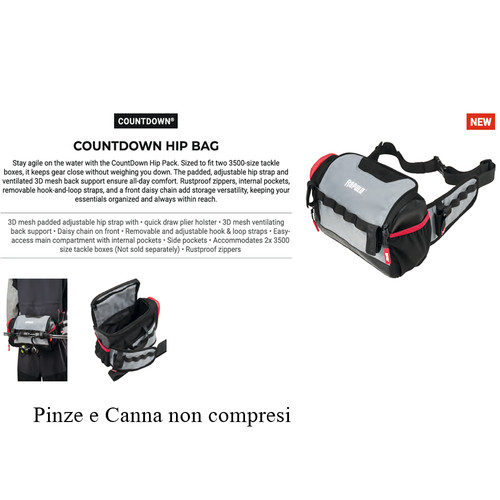 Rcdhb rapala countdown hip - hip, bag