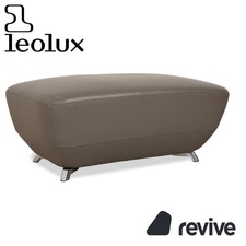 Leolux Daja Pouf In Pelle