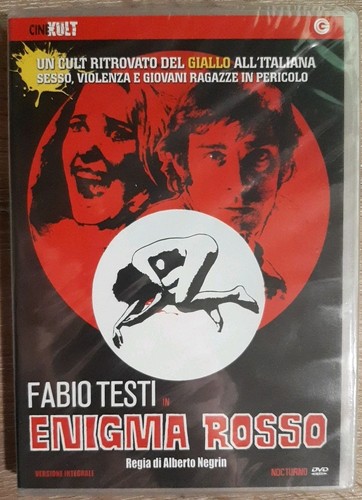 Enigma rosso 1978 dvd cinekult - dvd,