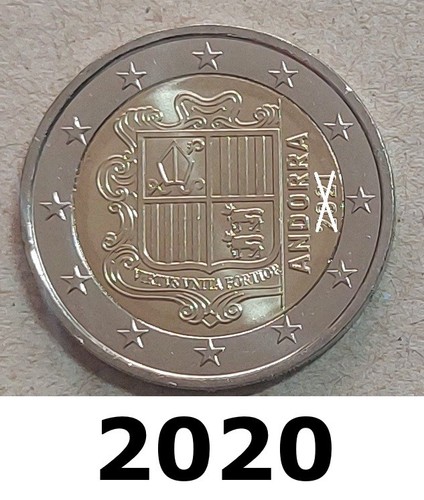 Andorra monete 2 euro - 2,
