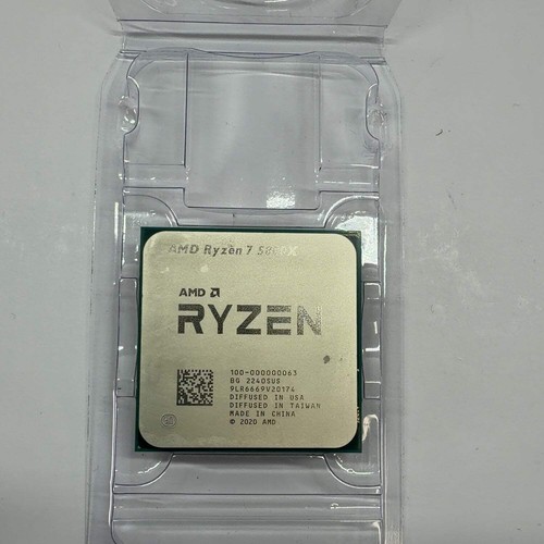 Cpu amd ryzen 5800x - amd,