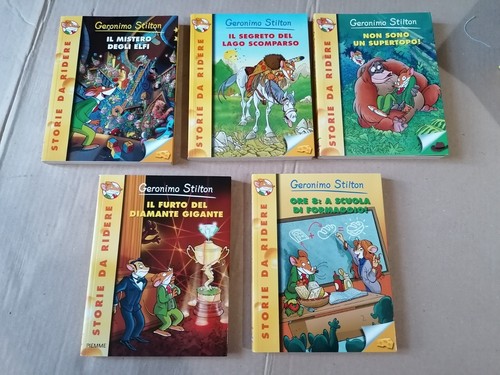 Lotto libri geronimo - lotto, 5