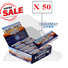 Elements® FILTRI IN CARTA King Size NO PUNTE FILTRO PERFORIER - 50 Blocchetti