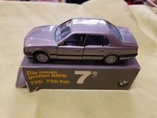 Gama: BMW 735 i antracite in scatola pubblicitaria 1/43 