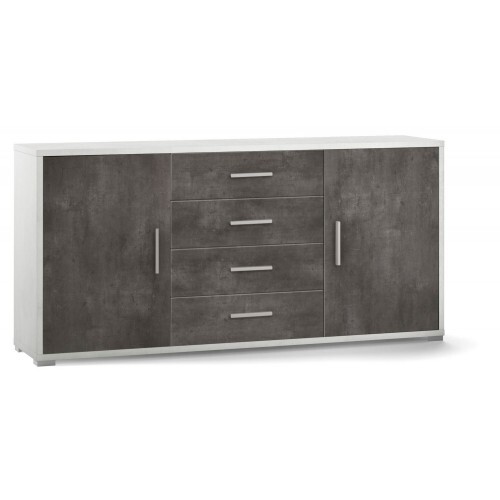 Credenza bianco nero - bianco,