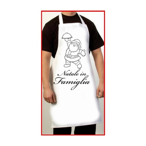 Grembiule bianco cucina - grembiule,