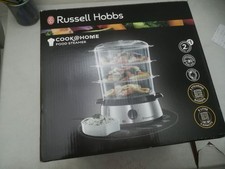 Russell Hobbs Cook@Home 9L 800W Vaporiera - Argento