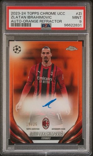 2023 topps chrome - topps, zlatan