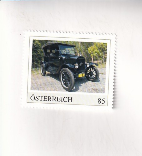 Francobollo austria auto - francobollo,