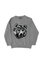 Il Gufo Boys Wool Graphic Long