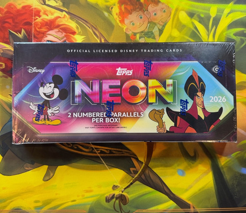 2026 topps disney - topps, neon