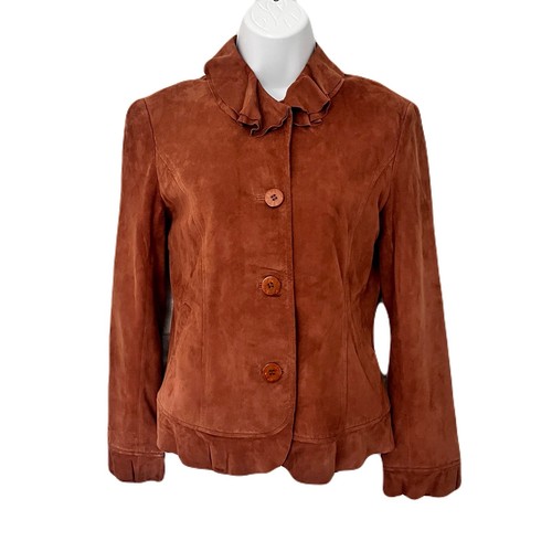 Giacca con volant camoscio - giacca,