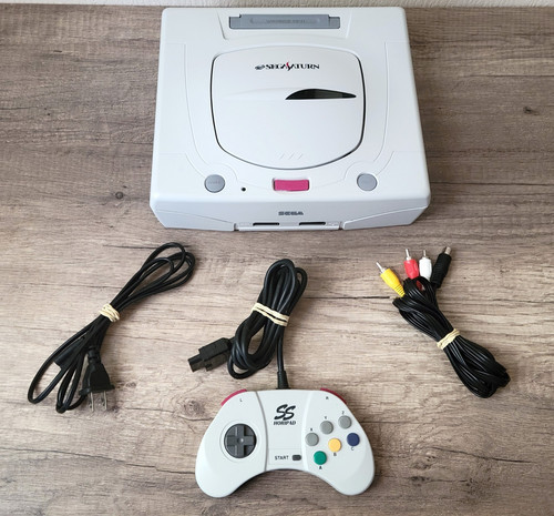 Console sega saturn blanche - sega,