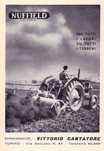 Pubblicita 1955 trattore - pubblicita',