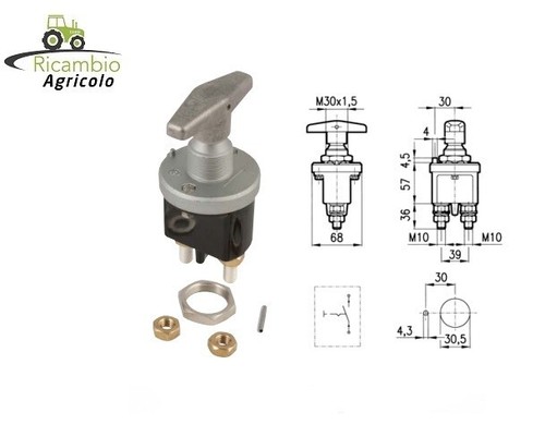 Stacca batteria interruttore - stacca,