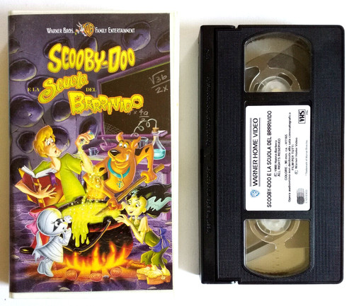 Vhs scooby doo scuola - e,