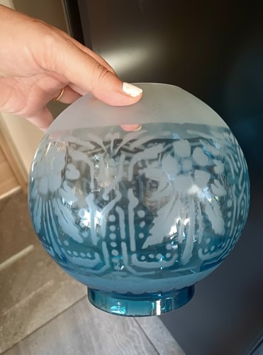 Grand verre globe abat - verre,