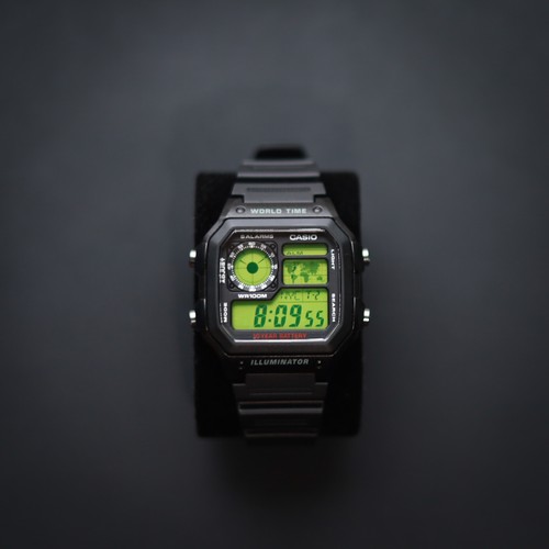Orologio nero casio - nero,