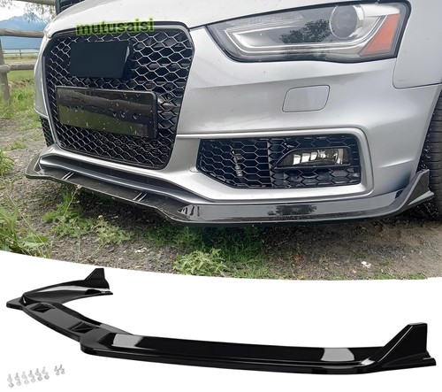 Gloss black front - front, lip