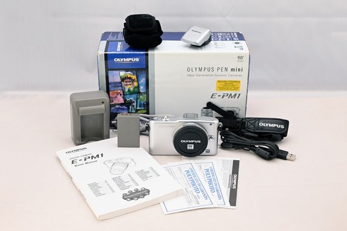 Olympus pen pm1 silver - pen, body