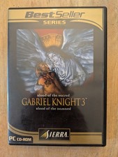 Gabriel Knight 3 – BestSeller Series (PC CD-ROM, Sierra 2001)