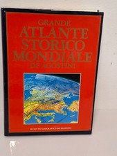 Grande Atlante Storico Mondiale De Agostini 1997 edizione Esso