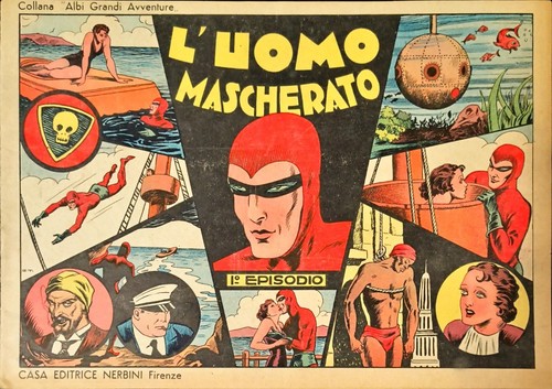 Uomo mascherato primo - l’uomo,