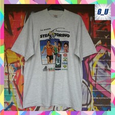 VINTAGE T-SHIRT STRATORINO 22° EDIZIONE TG L SPONSOR ADIDAS SANPAOLO TAPPOROSSO