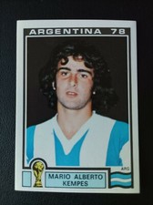 Panini Mario Alberto Kempes N°107 Argentina World Cup Story Argentina 78