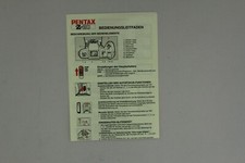 Manuale istruzioni pentax - manuale, di
