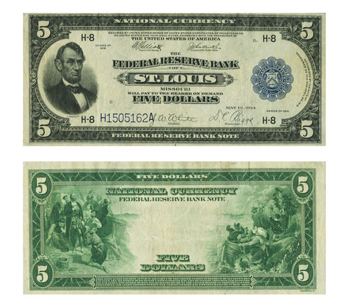 Dollars federal reserve - 5,