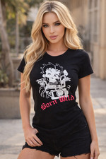 T-SHIRT donna BIKER GIRL BETTY