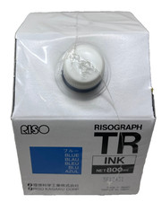 RISOGRAPH S-729 INCHIOSTRO ORIGINALE BLU TR (800ml) PER TR 1510/TR 1530/TR1610 