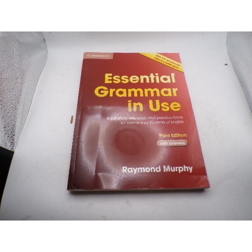 Essential grammar use - essential, in