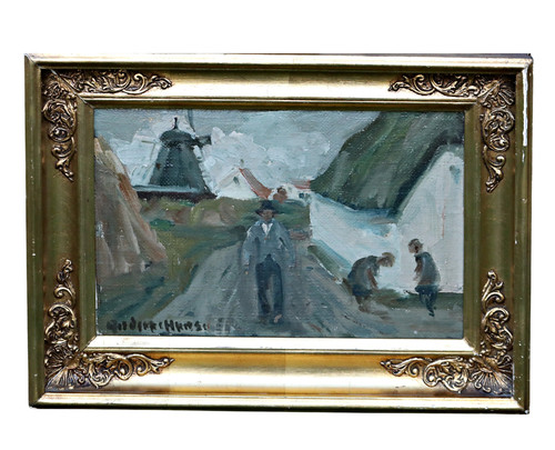 Olio tela anders hune - tela,