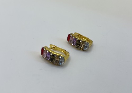 Orecchini huggie stile vintage - orecchini,