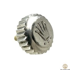 Rolex 24-702-0 Corona Acciaio Steel Crown Sub 1680 5513 Vintage 7mm Originale