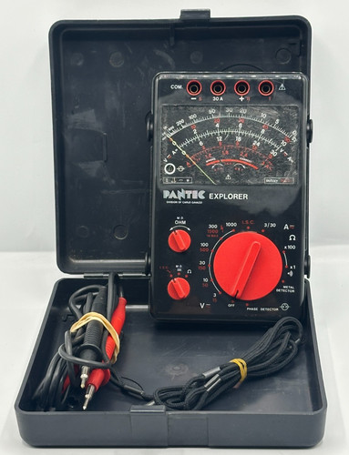 Multimetro vintage pantec - multimetro,