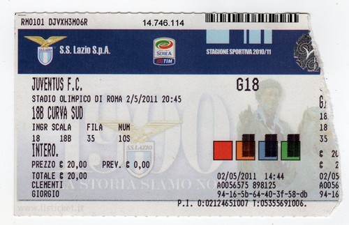 Biglietto ita lazio roma - biglietto,