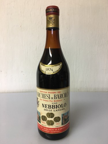 Nebbiolo delle langhe 1974 - nebbiolo,